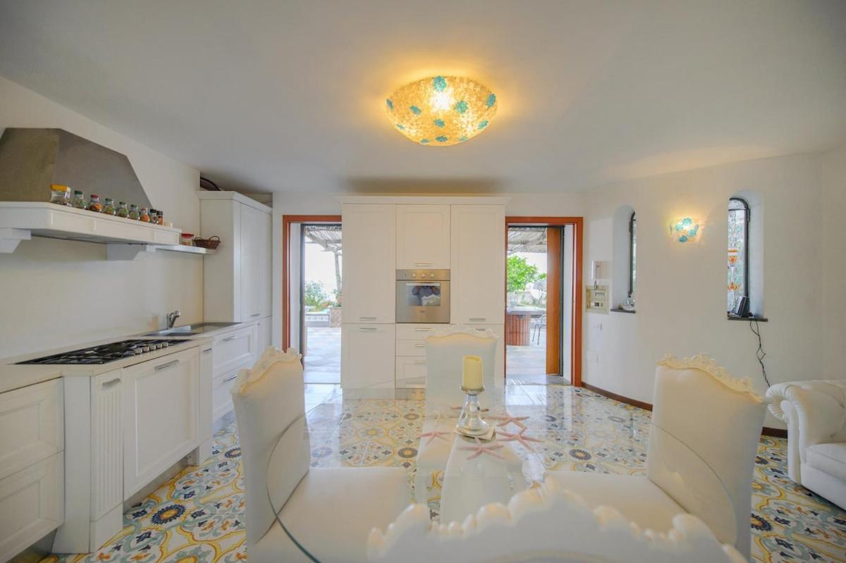 Villa Amalu Capri Piscina E Giardino Exterior foto